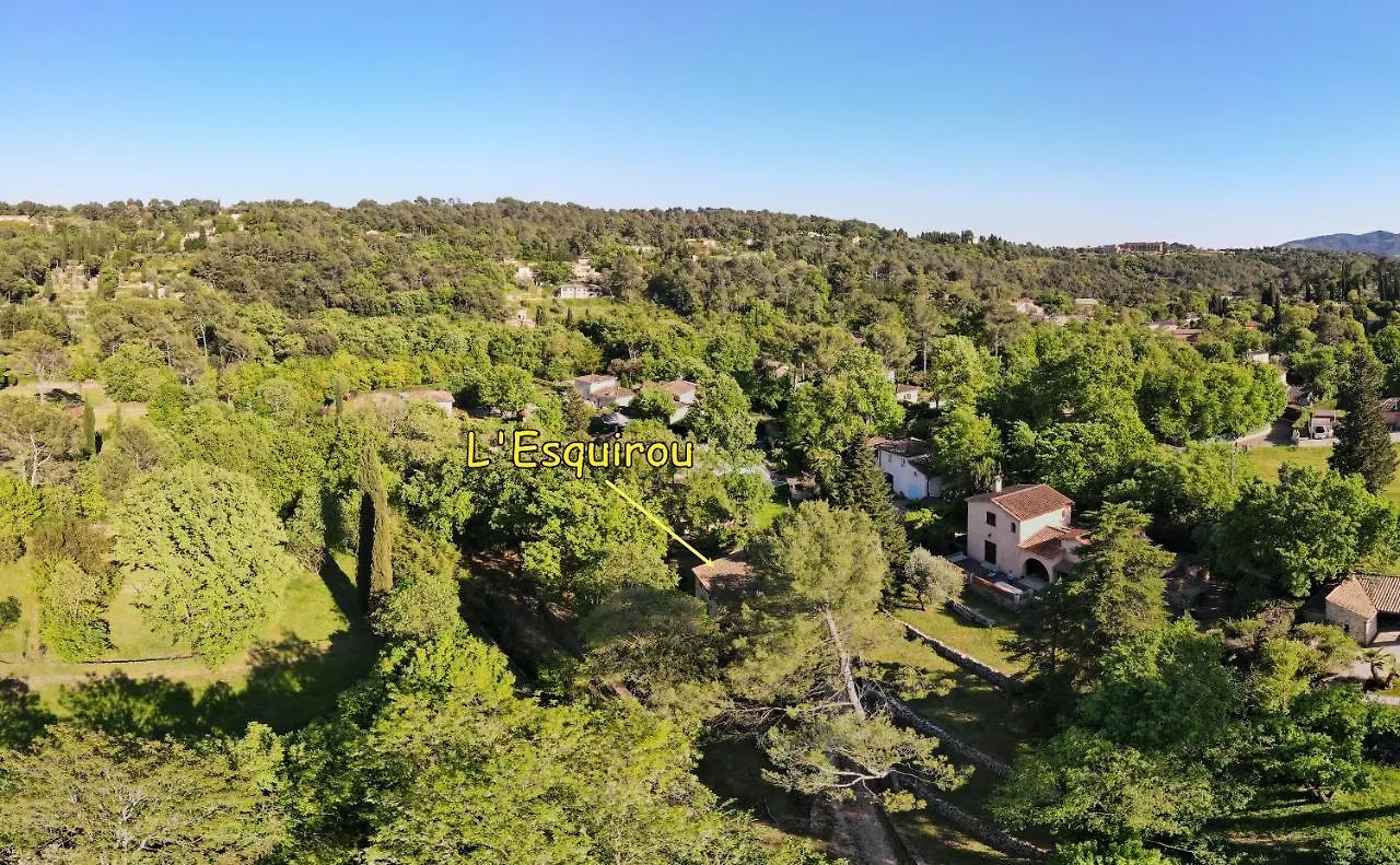 Villa L'Esquirou à Grasse Hébergement de vacances